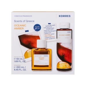 pkorres set oceanic amber edt 50ml & sgel 250ml