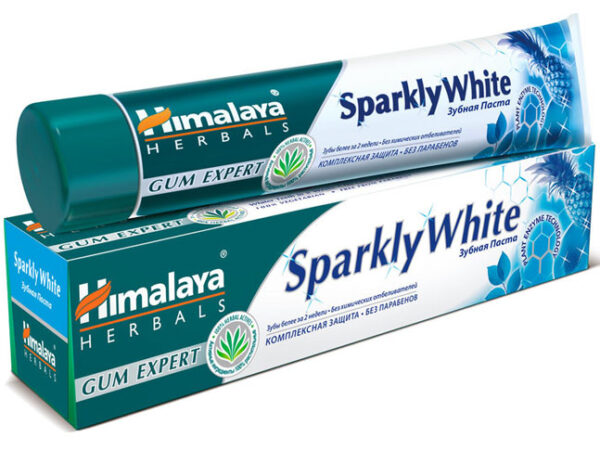 himalaya sparkly white herbal toothpaste 75ml