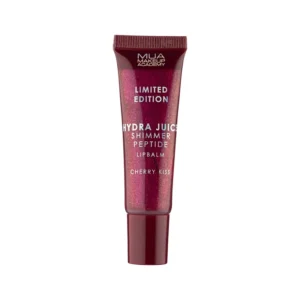 mua shimmer peptide lip balm cherry kiss