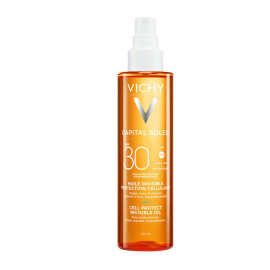 vichy capital soleil ΑΟΡΑΤΟ ΛΑΔΙ spf30+ 200ml neo