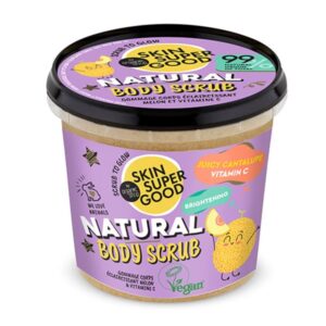 skin super good natural body scrub vit c