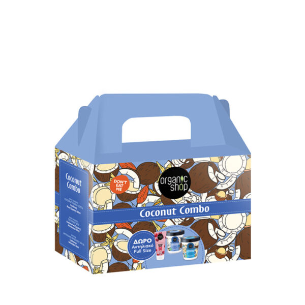 organic shop kit coconut combo promo25