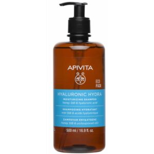 apivita eco pack ΣΑΜΠΟΥ ΕΝΥΔ honey stb & ΥΑΛΟΥΡΟΝ ΟΞΥ 500ml