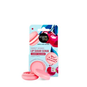 os cherry macaron lip sugar scrub, 10ml
