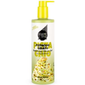 organic shop ice cream revitalizing shower gel pistachio gelato 400ml