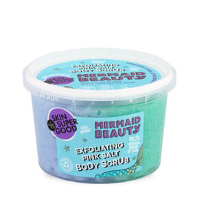 skin super good, mermaid beauty exfoliating salt body scrub #splashparty, 250ml