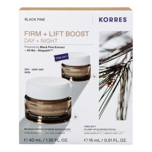 korres set bl. pine dry 40ml&night cr 15ml