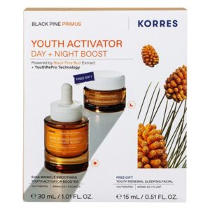 korres set primus serum+night cr 15ml