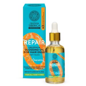 ns o repair oblepikha glossing oil for hair ends, 50 ml