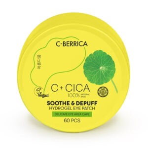 natura siberica c+cica hydrogel eye patch 60pcs