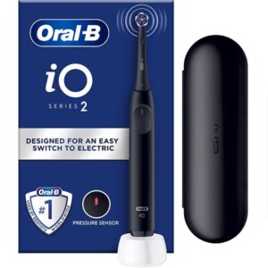 oral b io2 electric brush black