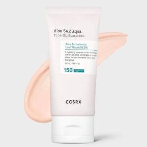cosrx aloe 54.2 aqua tone up sunscreen