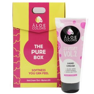 aloe+colors box pure hand cream & gift 75ml