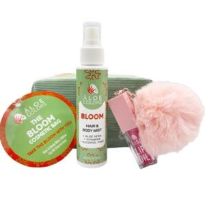 aloe+colors bag bloom mist 100ml & lip oil