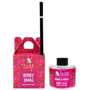 aloe+colors reed diffuser berry xmas 125ml