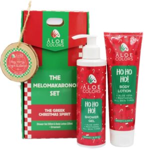 set ho ho ho shower gel&body lotion&ornament