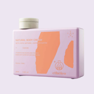 etheleo natural body cream chocolate 250ml