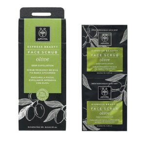 apivita express olive face scrub