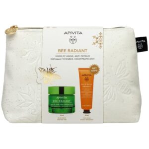 apivita bee radiant ΚΡΕΜΑ ΠΛΟΥΣΙΑΣ ΥΦΗΣ ΜΕ ΔΩΡΟ mΑΣΚΑ ΛΑΜΨΗ